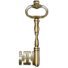 A golden key