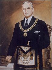 Portrait of Harry Truman as Grand Master of Missouri